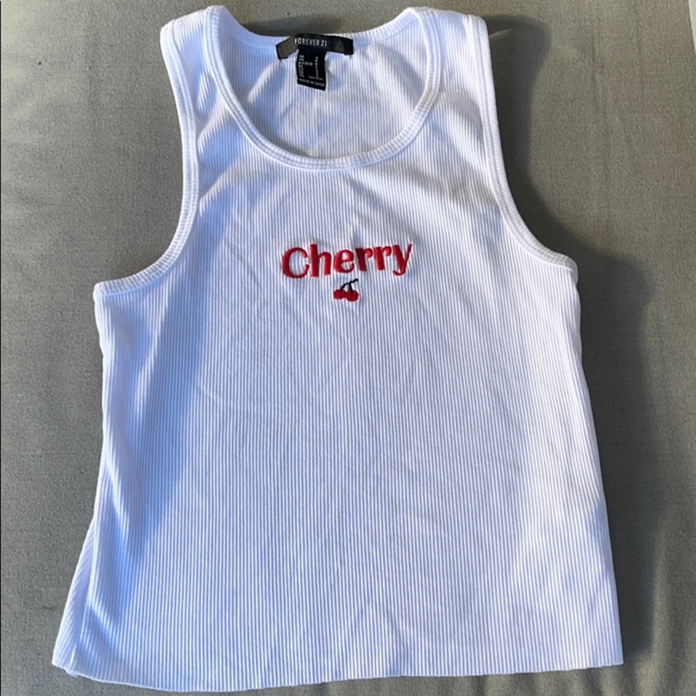 Forever 21 White tank top